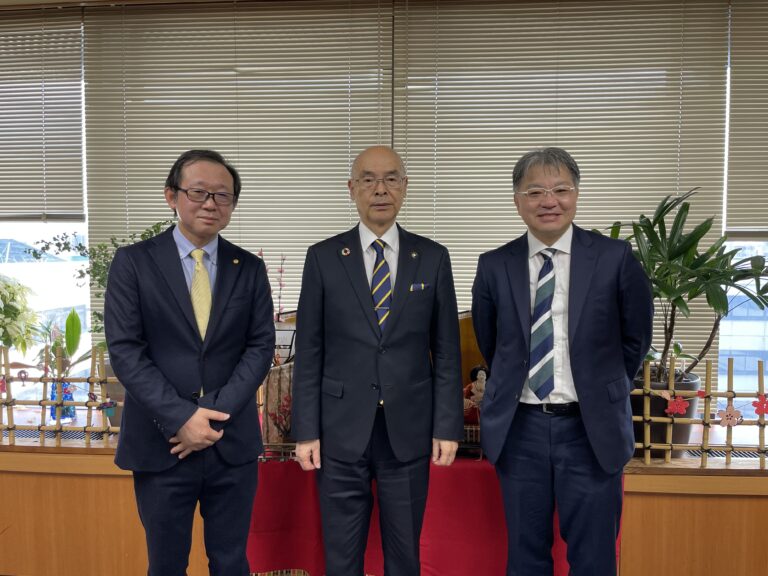 [2024/2/20]青木葛飾区長に表敬訪問をいたしました